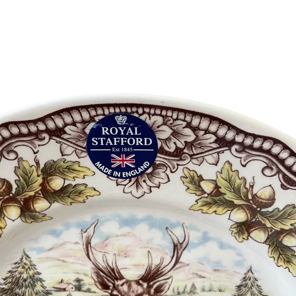 Royal Stafford Homeland STAG Salad Plates Plates 8.5